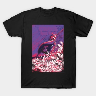 Ultra-Violent Space Samurai poster 1 (of 4) T-Shirt